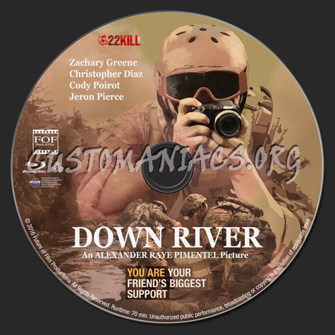 Down River blu-ray label