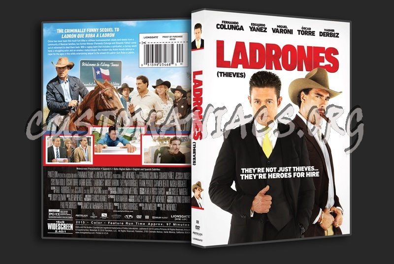 Ladrones (Thieves) dvd cover