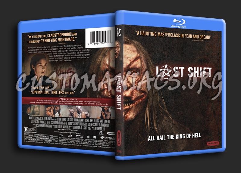 Last Shift blu-ray cover