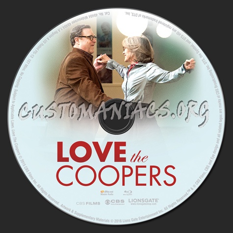 Love the Coopers blu-ray label