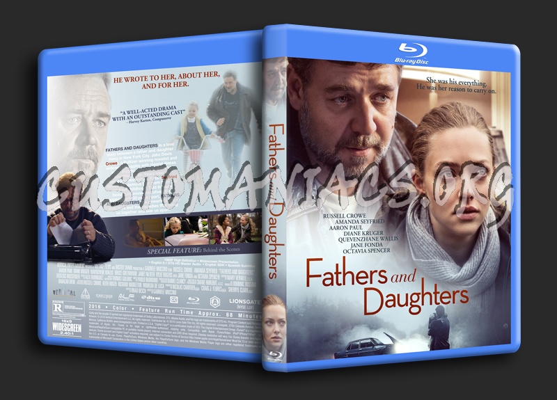 Fathers And Daughters dvd cover