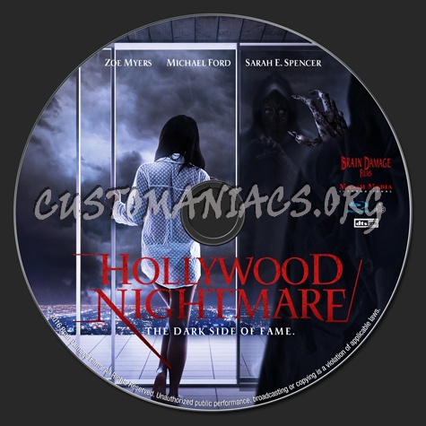 Hollywood Nightmare (aka: Perdition) blu-ray label