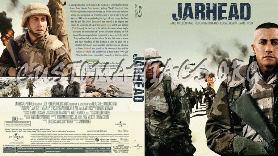 Jarhead blu-ray cover