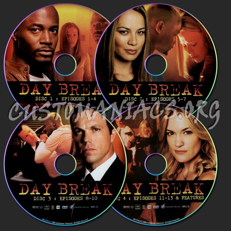 Day Break The Complete Series dvd label