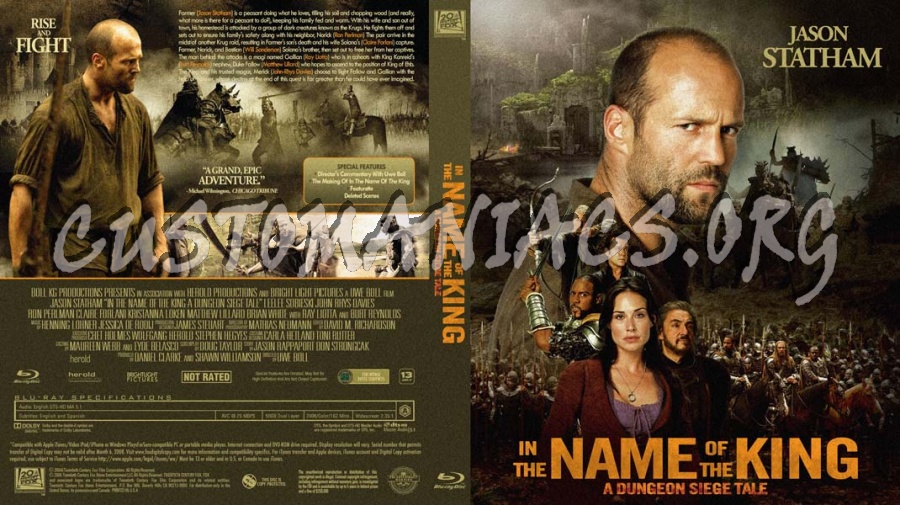 In the Name of the King blu-ray cover