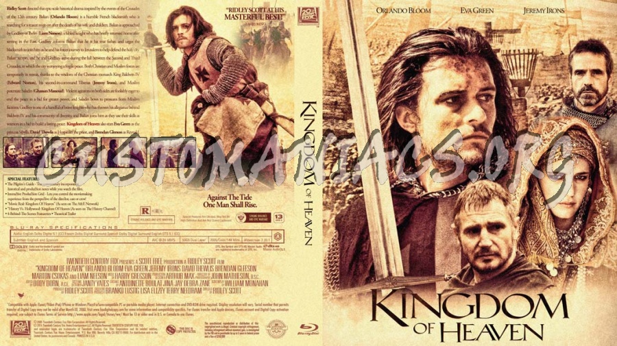 Kingdom of Heaven blu-ray cover