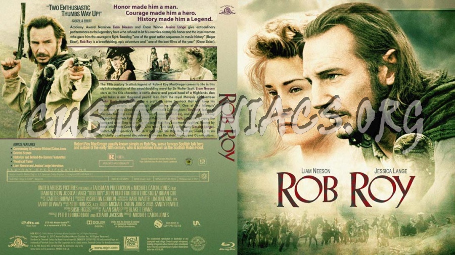 Rob Roy blu-ray cover