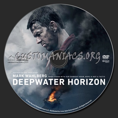 Deepwater Horizon dvd label