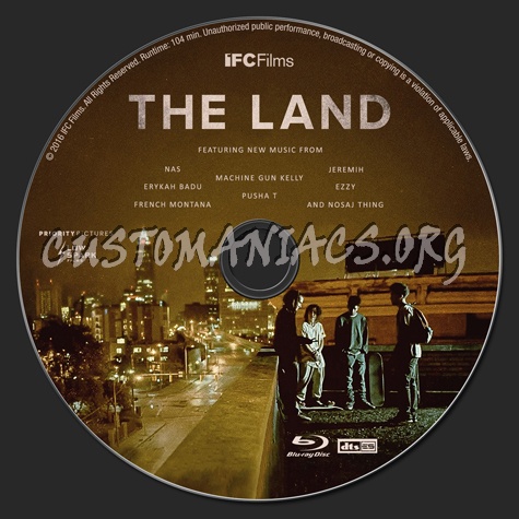 The Land blu-ray label