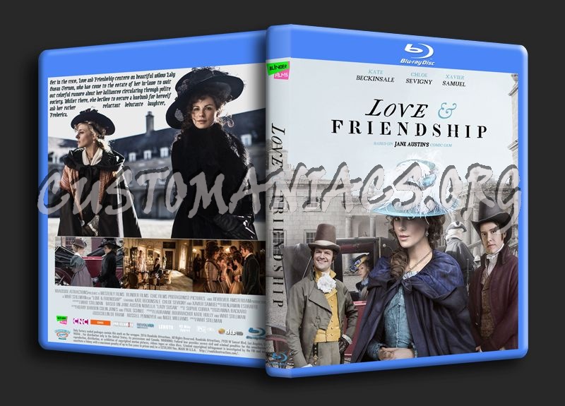 Love & Friendship blu-ray cover