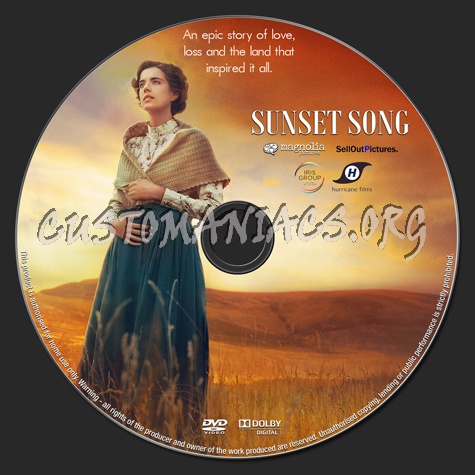 Sunset Song dvd label