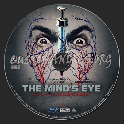 The Mind's Eye blu-ray label