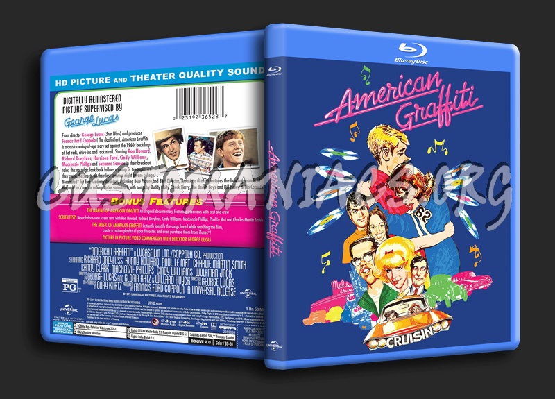 American Graffity blu-ray cover