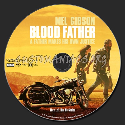 Blood Father blu-ray label