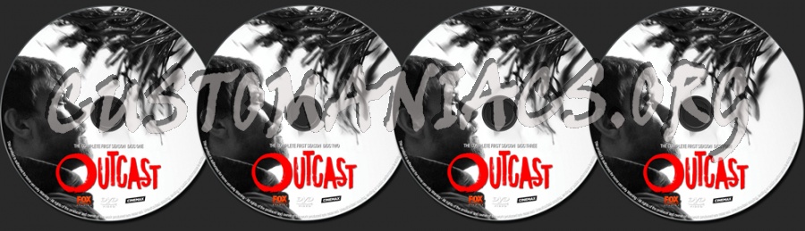 Outcast Season 1 dvd label