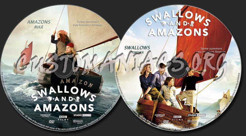 Swallows And Amazons dvd label