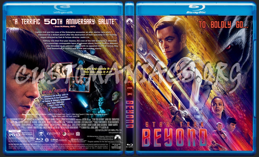 Star Trek  Beyond dvd cover