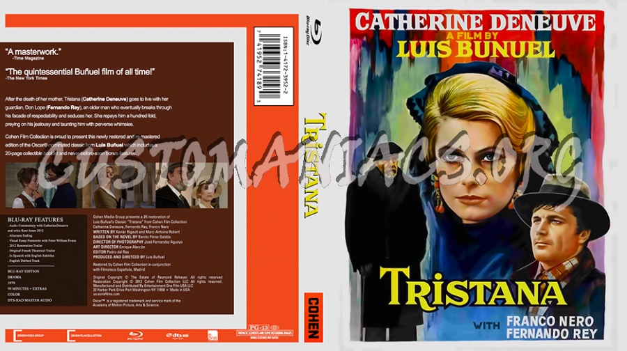 Tristana blu-ray cover