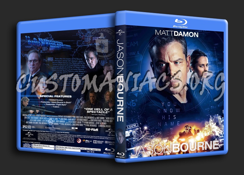 Jason Bourne dvd cover