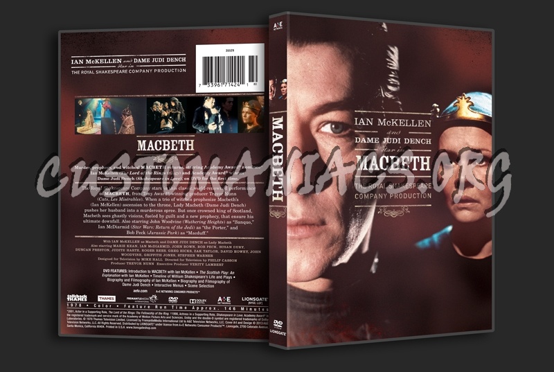 Macbeth (1978) dvd cover