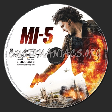 Mi-5 blu-ray label