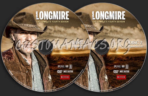 Longmire - Season 4 dvd label