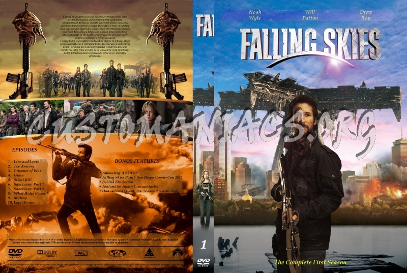 Falling Skies dvd cover