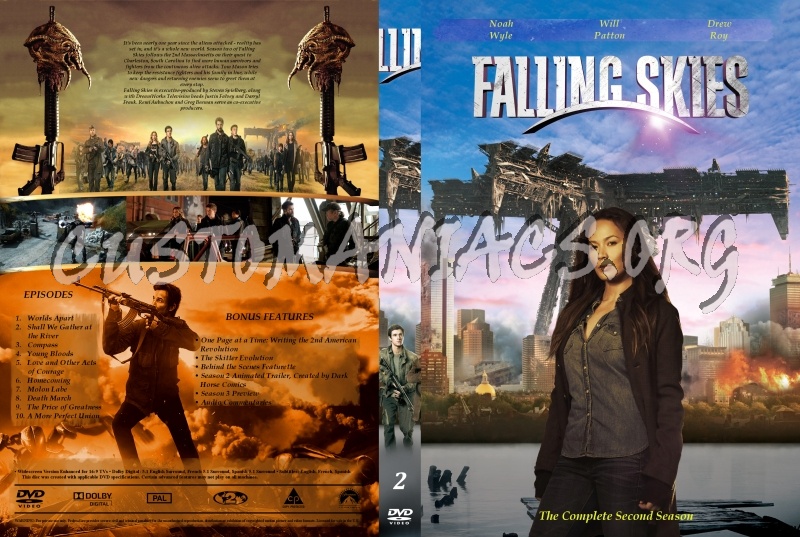 Falling Skies dvd cover