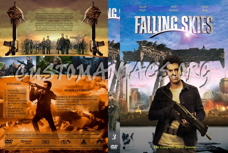 Falling Skies dvd cover