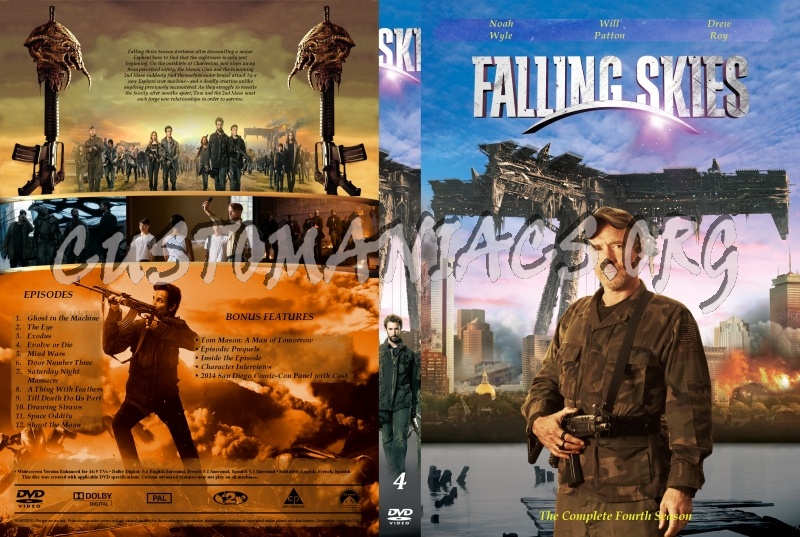 Falling Skies dvd cover