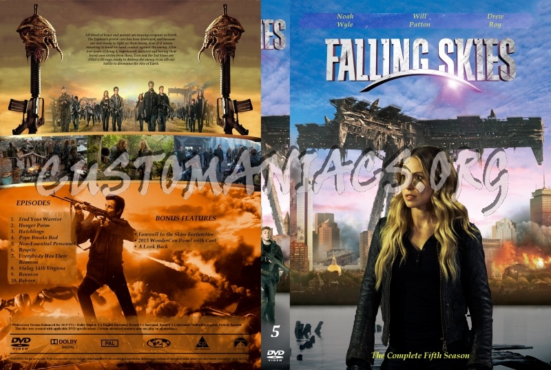 Falling Skies dvd cover