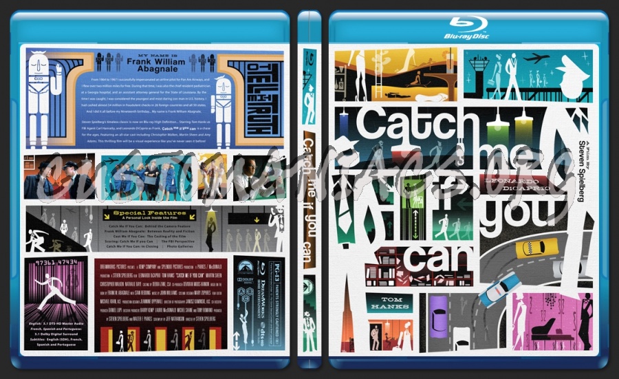 Catch Me If You Can blu-ray cover