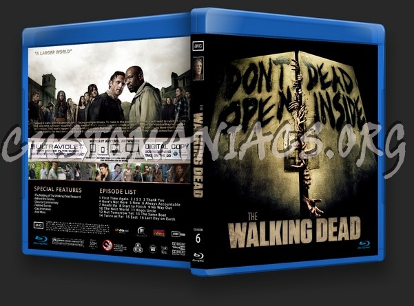 The Walking Dead Season 6 blu-ray cover