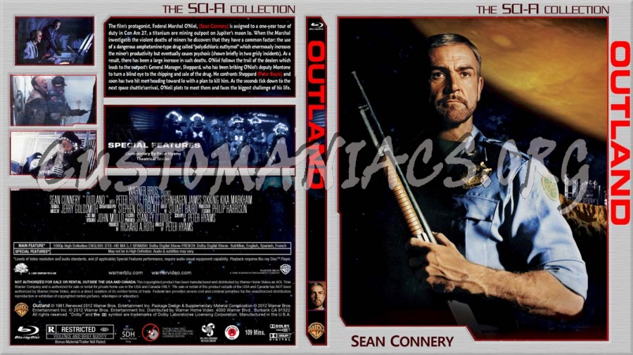 Outland blu-ray cover