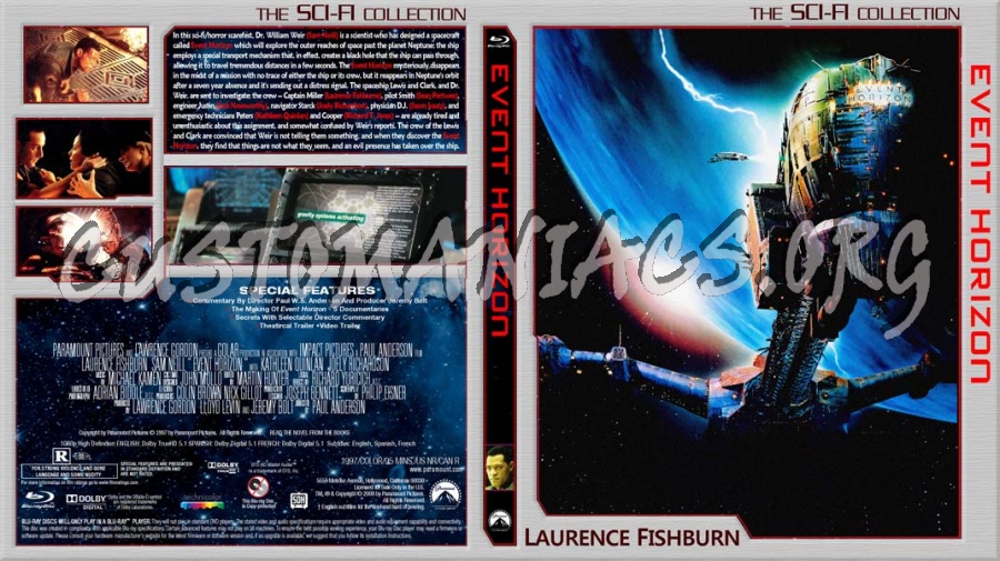 Event Horizon blu-ray cover