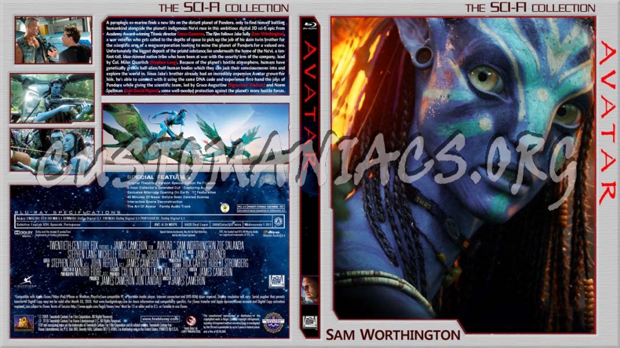 Avatar blu-ray cover