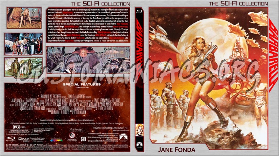 Barberella blu-ray cover