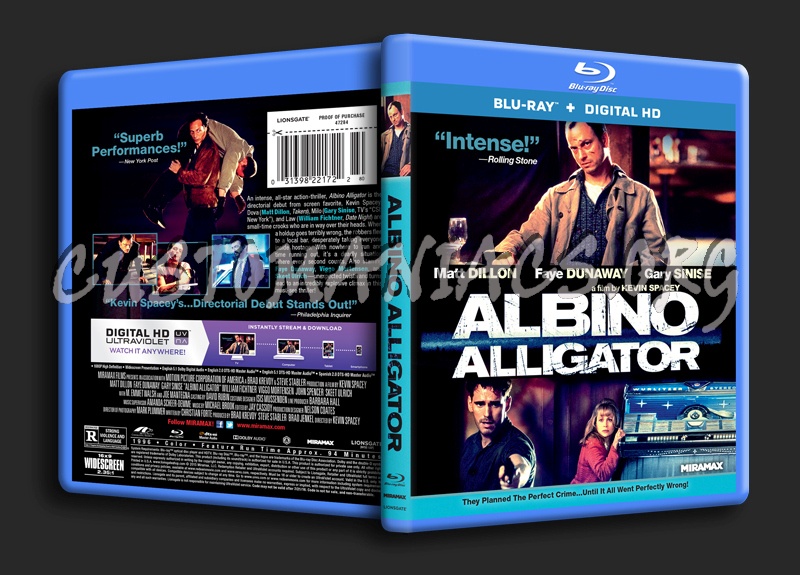 Albino Alligator blu-ray cover