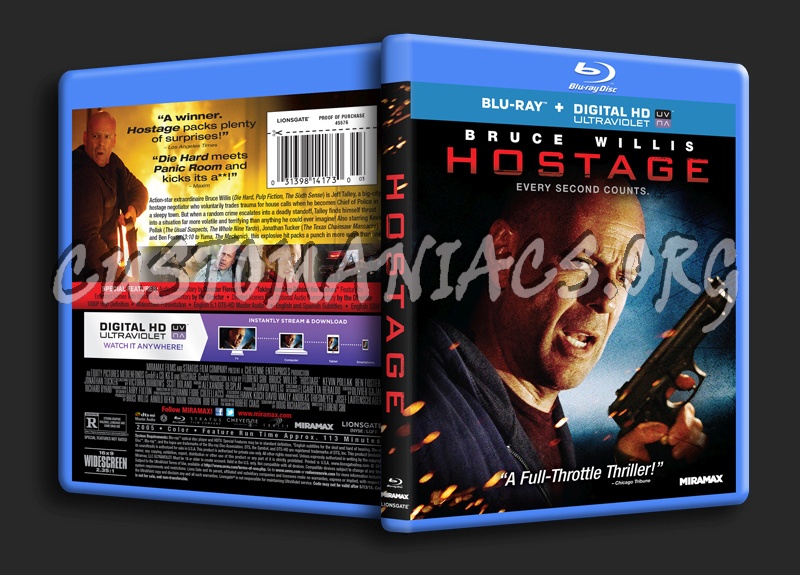 Hostage blu-ray cover