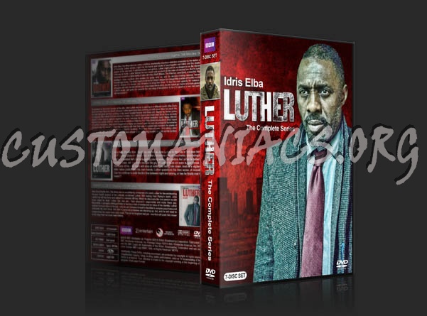 Luther - The Complete Series dvd cover