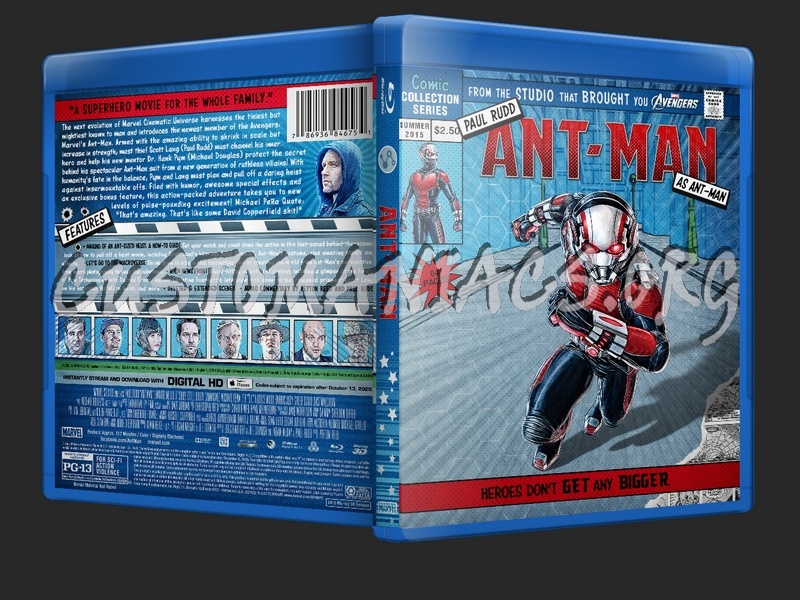 Ant-Man blu-ray cover