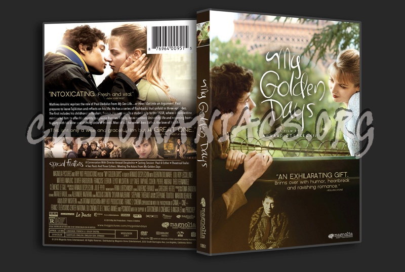 My Golden Days dvd cover