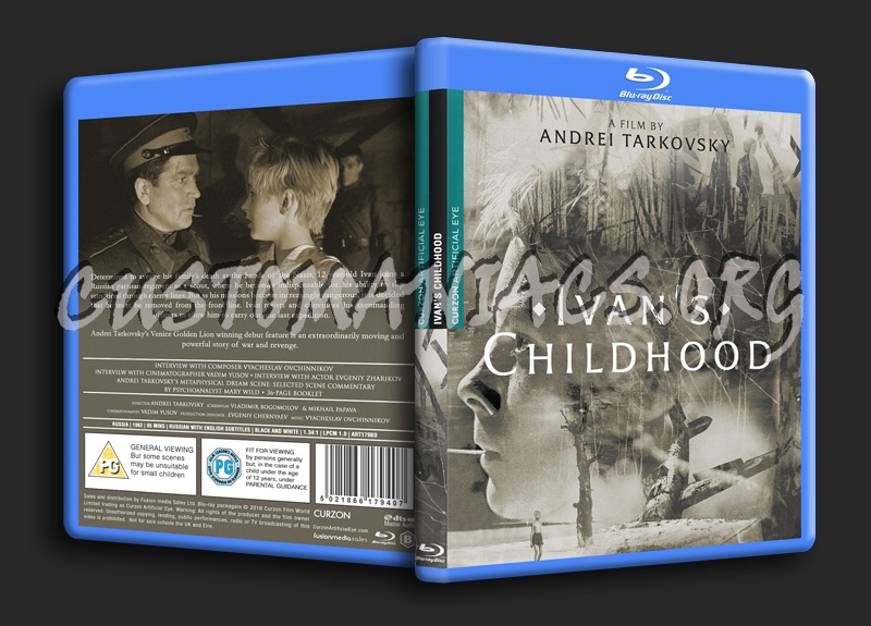 Ivan's Childhood blu-ray cover