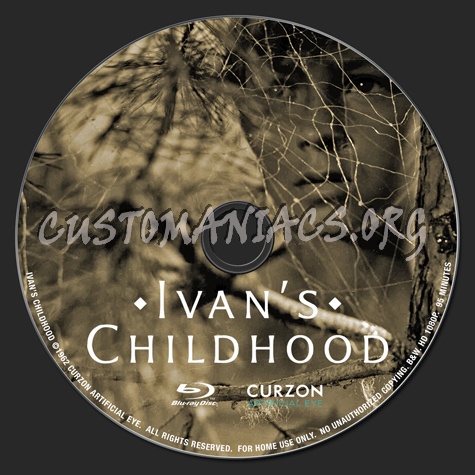 Ivan's Childhood blu-ray label