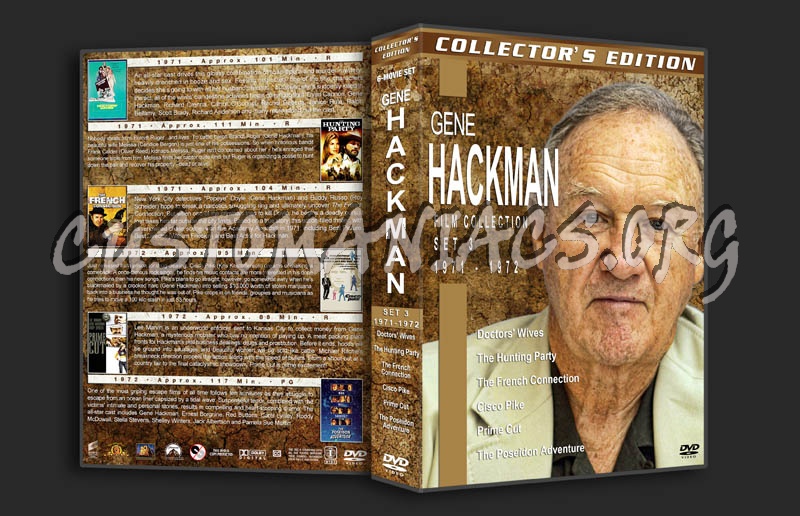 Gene Hackman Film Collection - Set 3 (1971-1972) dvd cover