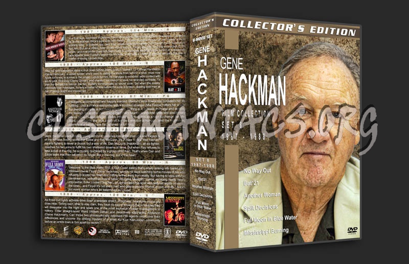 Gene Hackman Film Collection - Set 8 (1987-1988) dvd cover