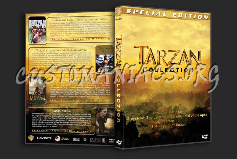 Tarzan Collection dvd cover