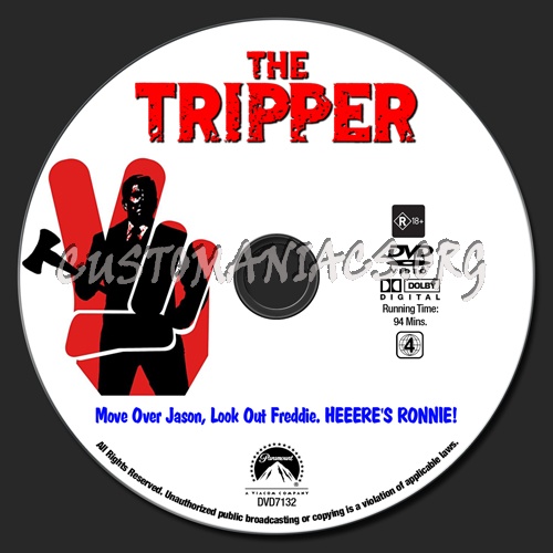 The Tripper dvd label