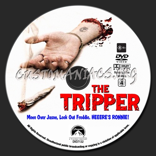 The Tripper dvd label