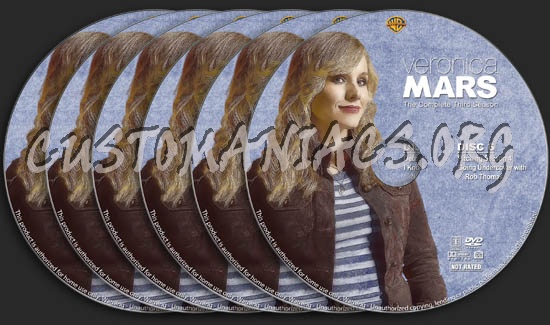 Veronica Mars - Season 3 dvd label